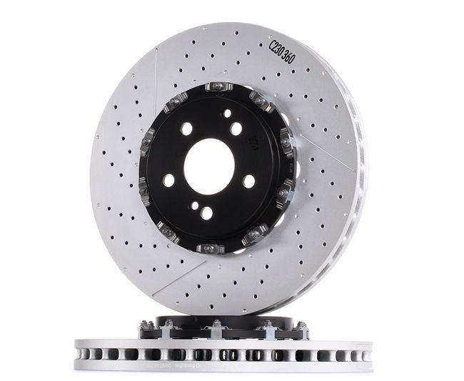 BREMBO TWO-PIECE FLOATING DISCS LINE 09.9764.23 Δισκόπλακα MERCEDES-BENZ C-class T-modell (S204) 507 PS Βενζίνη κόστος