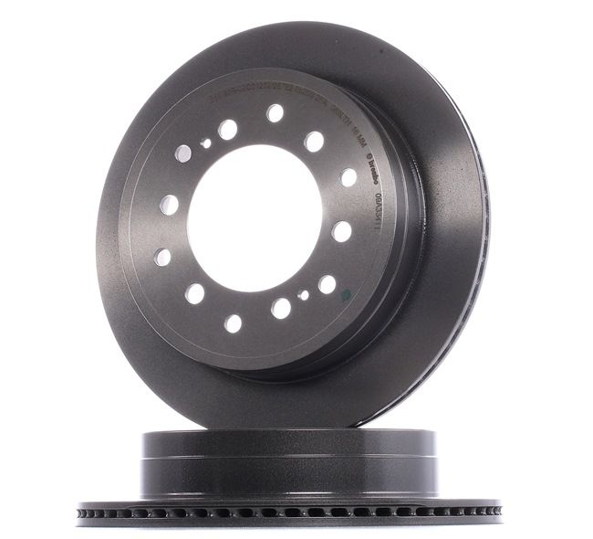 BREMBO 09.A334.11: Bremsscheibe Ø: 312mm, innenbelüftet, Ø: 312mm, beschichtet COATED DISC LINE