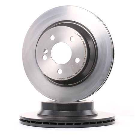 BREMBO COATED DISC LINE 09.A358.11 Δισκόπλακα MERCEDES-BENZ E-class T-modell (S211) 177 PS Πετρέλαιο κόστος