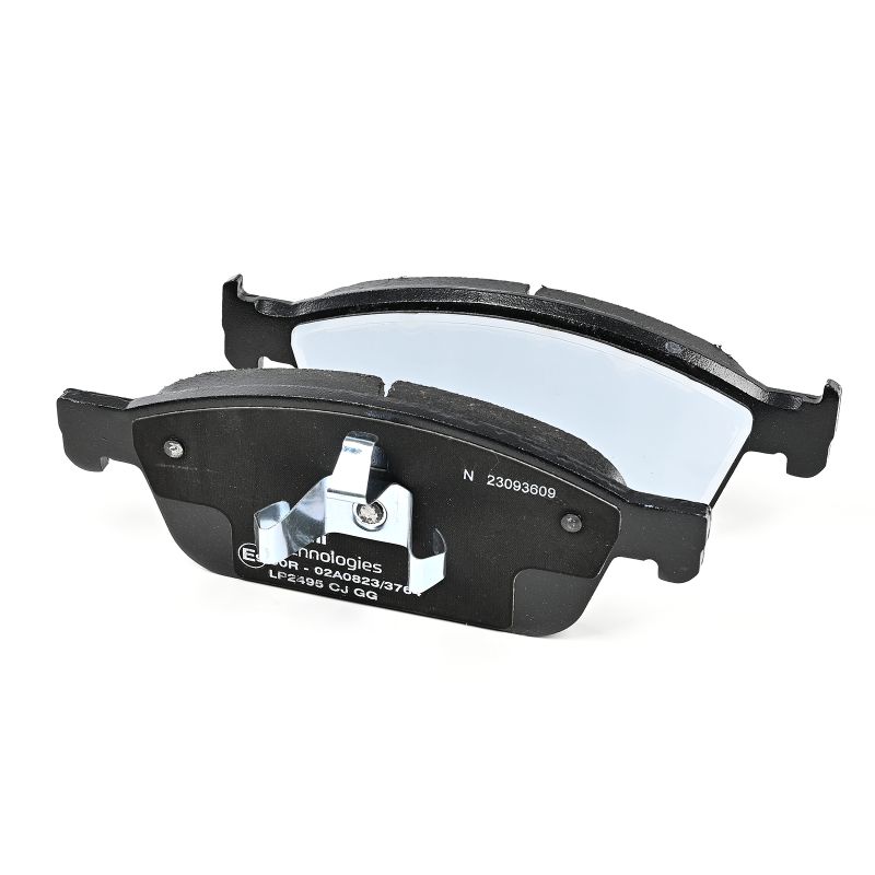 DELPHI LP2495 Bremsbeläge ohne Zubehör, mit Anti-Quietsch-Blech