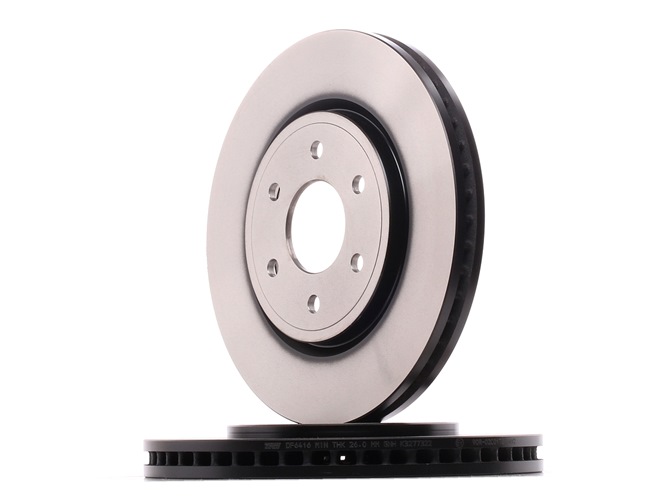 TRW DF6416: Disco de freno Ø: 296mm, ventilado, Ø: 296mm, barnizado