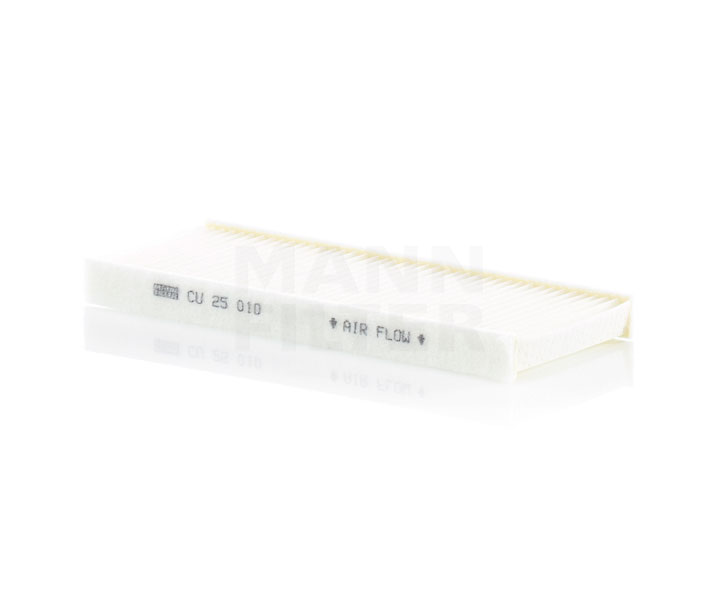 MANN-FILTER CU 25 010-2: Filtru, aer habitaclu Filtru de particule