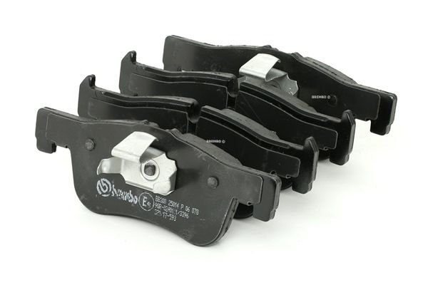 BREMBO P 06 078: Juego de pastillas de freno PRIME LINE con accesorios, con clip de émbolo, Chapa antichirridos