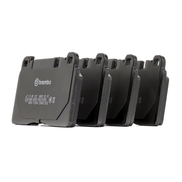 BREMBO P 85 122: Plăcuțe de frână PRIME LINE fara accesorii, cu tabla anti scartait