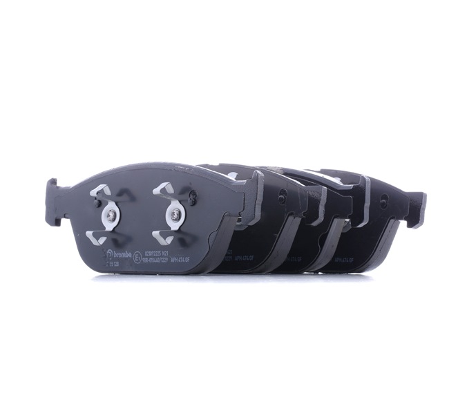 BREMBO P 85 128: Plăcuțe de frână PRIME LINE cu acceasorii, cu clema piston, cu tabla anti scartait