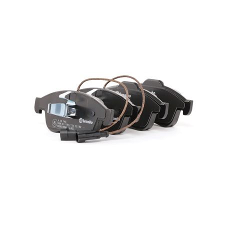 BREMBO P 23 148: Bremsbeläge PRIME LINE mit Zubehör, mit Kolbenclip, mit Anti-Quietsch-Blech