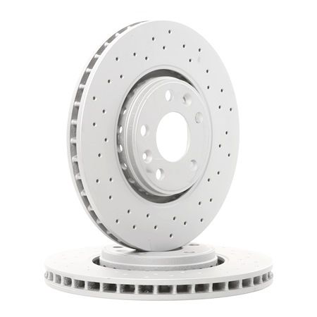 ZIMMERMANN 470.2438.52: Bremsscheibe Ø: 320mm, außenbelüftet, gelocht, Ø: 320mm, beschichtet SPORT COAT Z