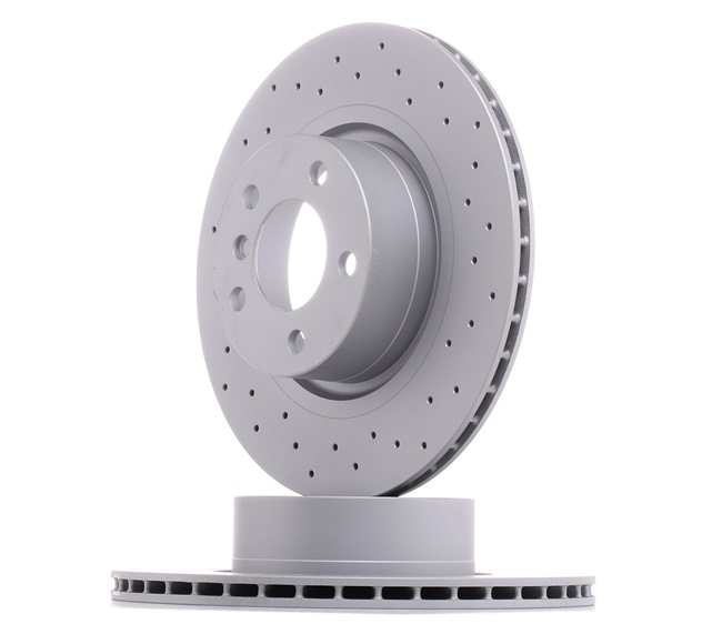 ZIMMERMANN 150.3495.52: Disc de frână Ř: 330mm, ventilat interior, perforat, Ř: 330mm, acoperit (cu un strat protector) SPORT COAT Z
