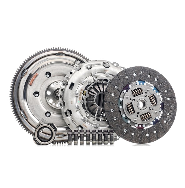 LuK 600 0192 00: Kit de embraiagem com rolamento de desembraiagem, com volante do motor, com jogo de parafusos, Ferramenta especial necessária para a montagem, Volante do motor de duas massas com disco de encosto BR 0241