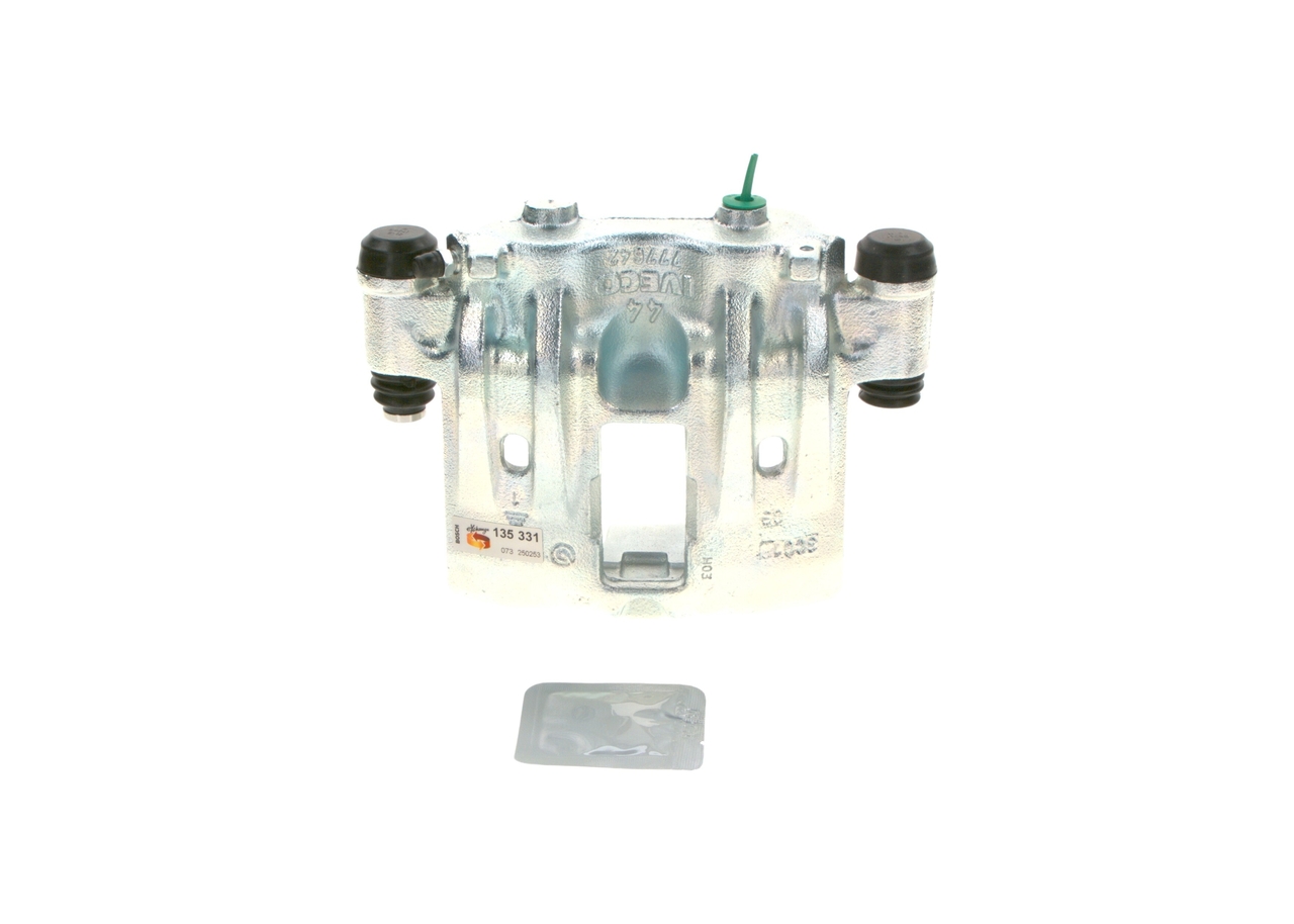 BOSCH 0 986 135 331 Δαγκάνα φρένων IVECO Daily Citys Microbus 190 PS Ηλεκτρικό κόστος