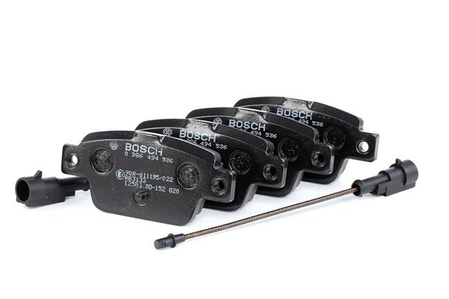 BOSCH 0 986 494 536: Juego de pastillas de freno