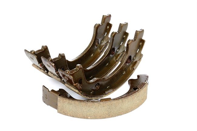 MAPCO 8556: Bremsbackensatz Hinterachse, 167mm, ohne Hebel