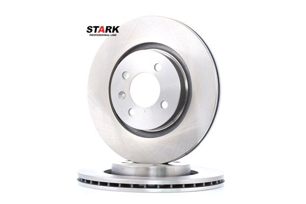 STARK SKBD-0020125: Disco de freno Eje delantero, Ø: 279,8mm, ventilado, Hierro fundido, Ø: 279,8mm, sin recubrimiento, sin tornillos