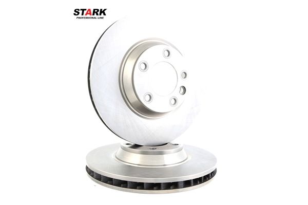 STARK SKBD-0020349: Bromsskiva framaxel vänster, Ø: 349,7mm, ventilerad, Gjutjärn, Ø: 349,7mm, obeskiktad, utan skruvar
