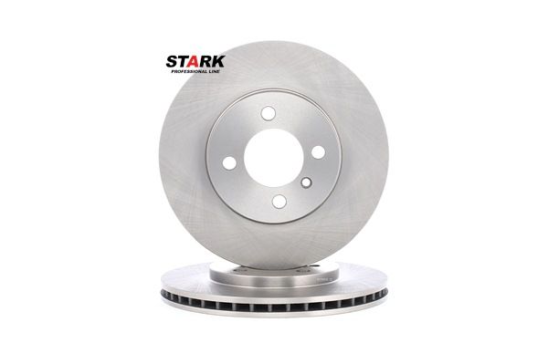 STARK SKBD-0020290: Bromsskiva framaxel, Ø: 260mm, ventilerad, Gjutjärn, Ø: 260mm, obeskiktad, utan skruvar