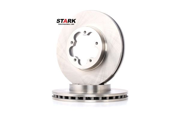 STARK SKBD-0020302: Brzdový kotouč přední osa, R: 280,3mm, větráno, Litina, R: 280,3mm, nepotažený (bez vrstvy), bez šroubu