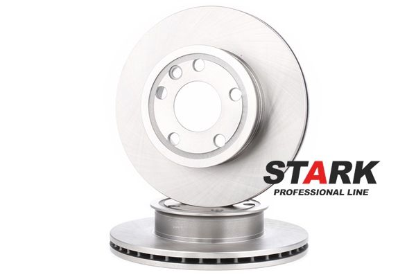 STARK SKBD-0020279: Disco de freno Eje delantero, Ø: 280mm, ventilado, Hierro fundido, Ø: 280mm, sin recubrimiento, sin tornillos