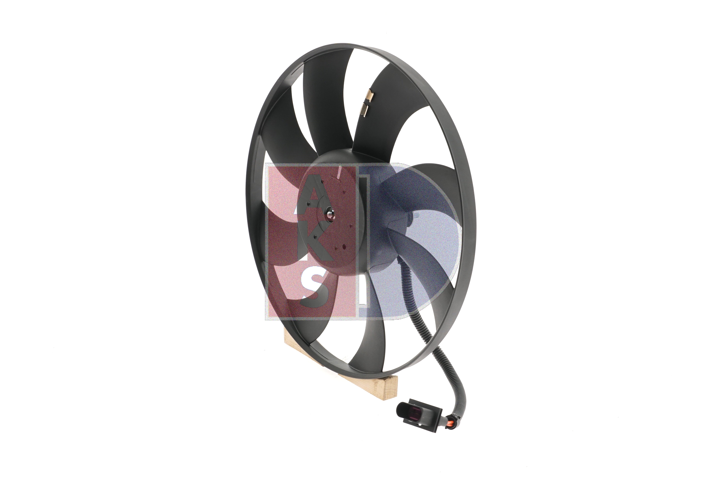 AKS DASIS 048116N: Ventilator, radiator 390mm, fara rama aerisire radiator
