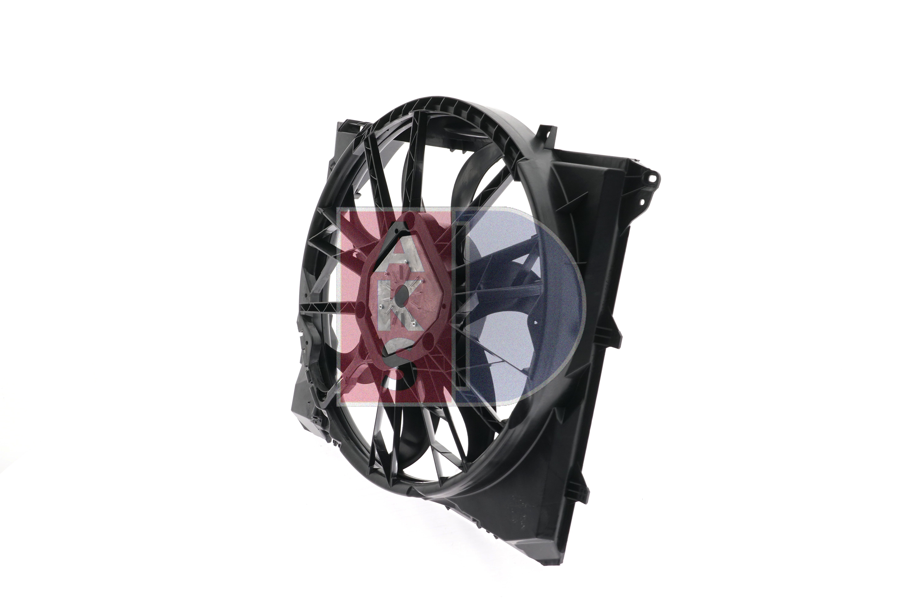 AKS DASIS 058072N: Ventilator, radiator 500mm, cu unitate de control, cu cadru