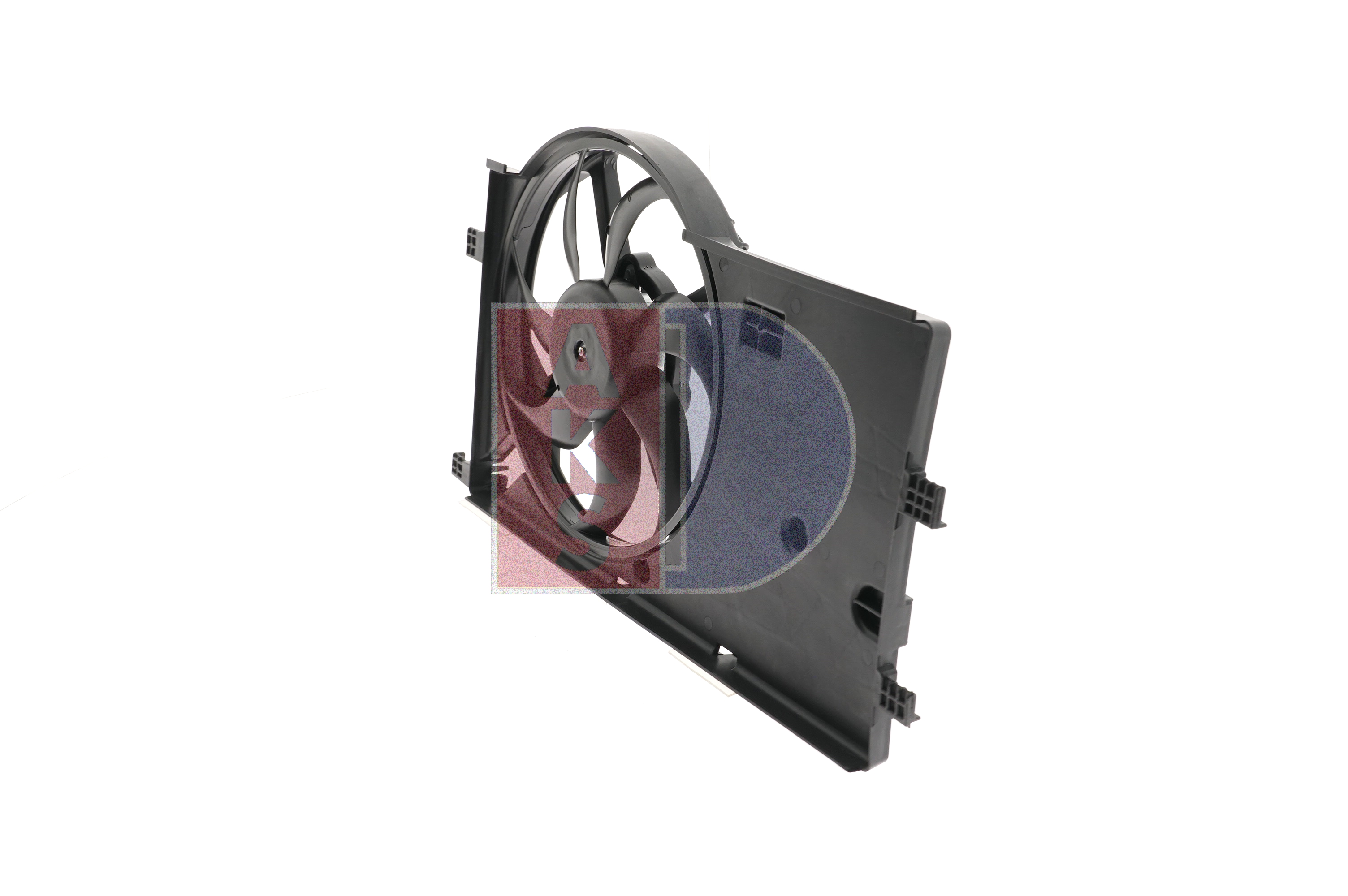 AKS DASIS 068053N: Ventilator, radiator 390mm, cu rama aerisire radiator