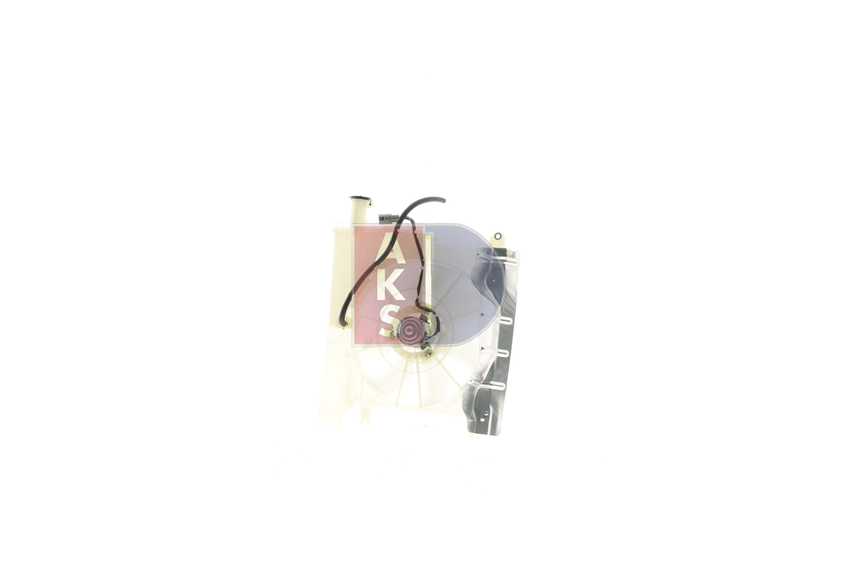 AKS DASIS 068056N: Ventilator, radiator 315mm, cu rama aerisire radiator