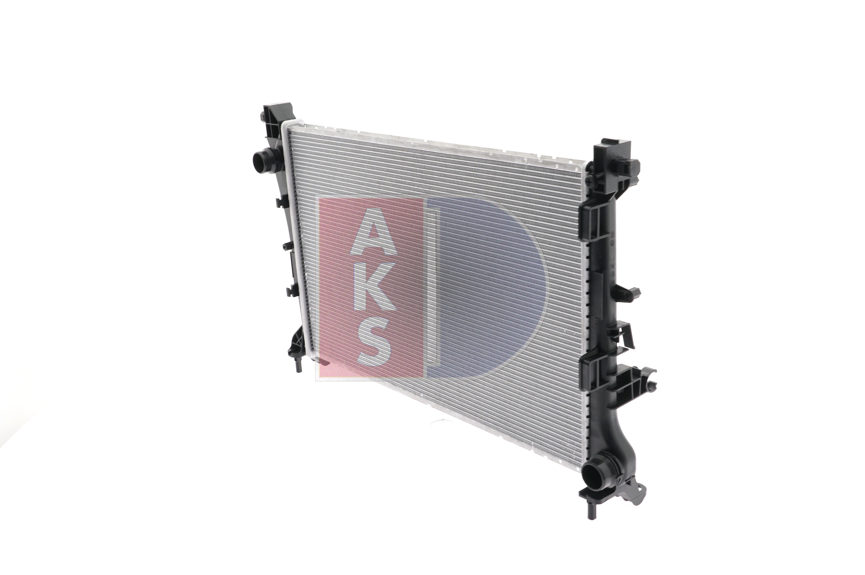 AKS DASIS 080114N: Radiateur du moteur Aluminium, Matière plastique