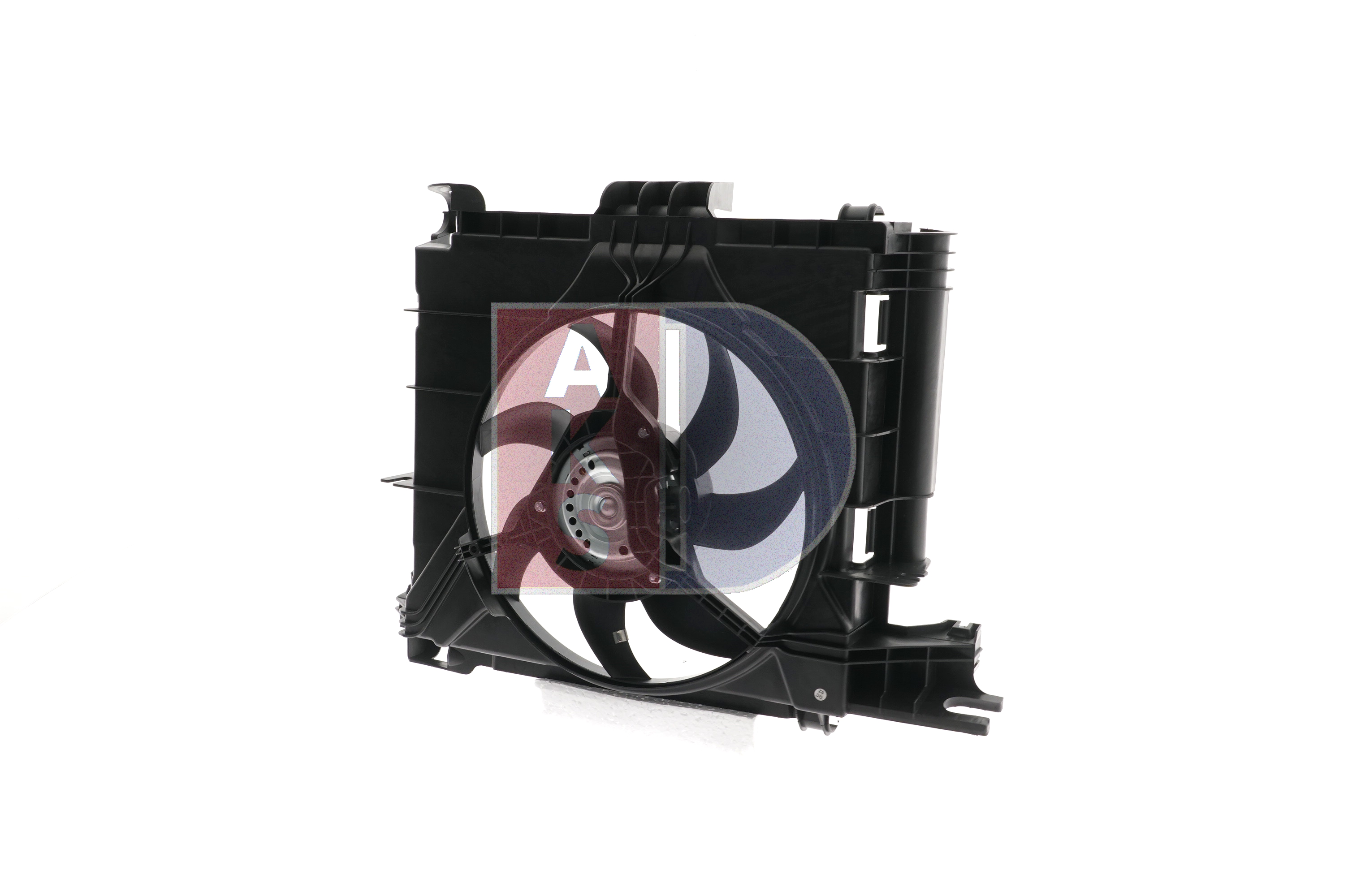 AKS DASIS 128173N: Ventilator, radiator 340mm, cu rama aerisire radiator