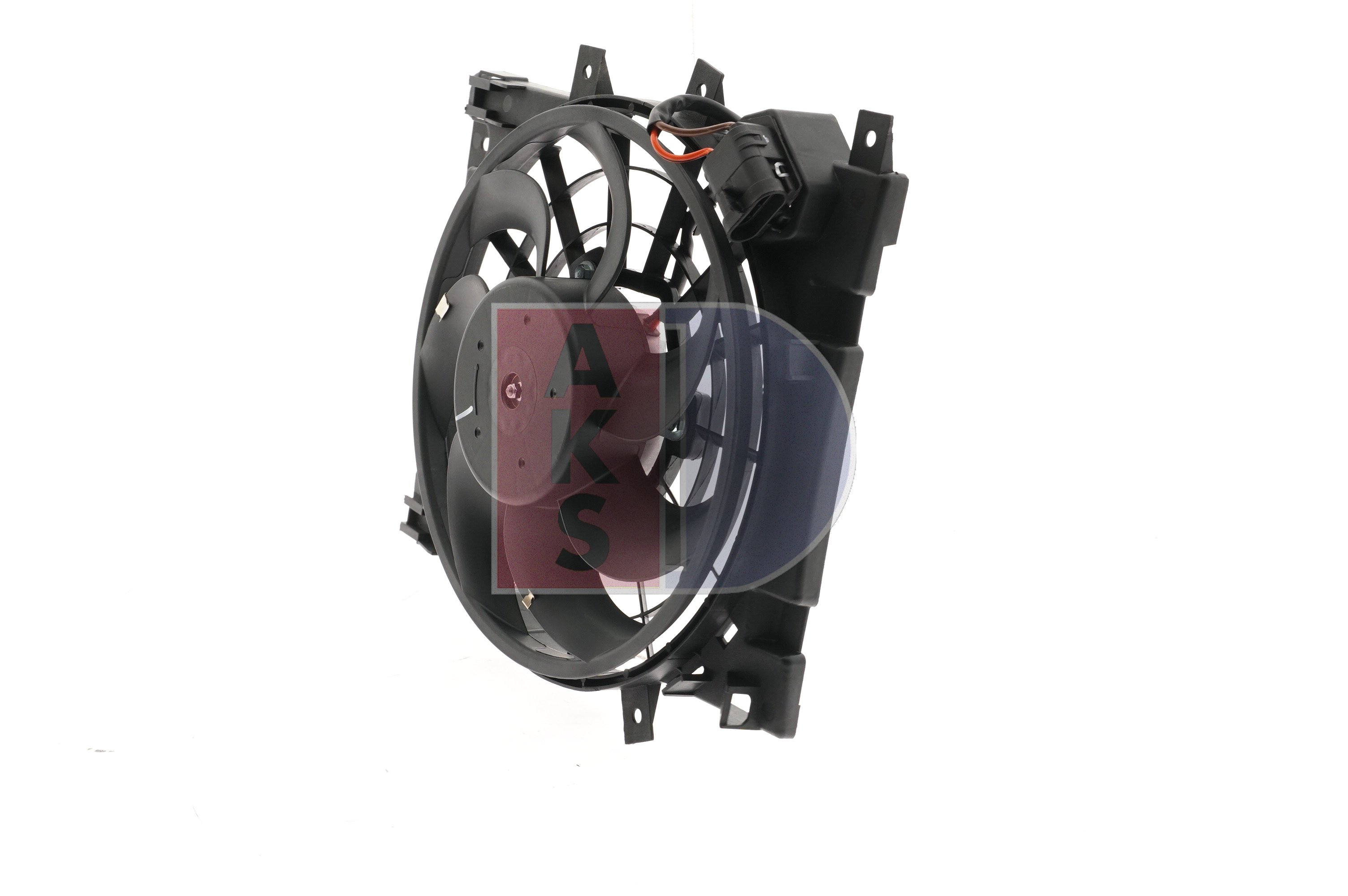 AKS DASIS 158087N: Ventilator, radiator 310mm, cu rama aerisire radiator