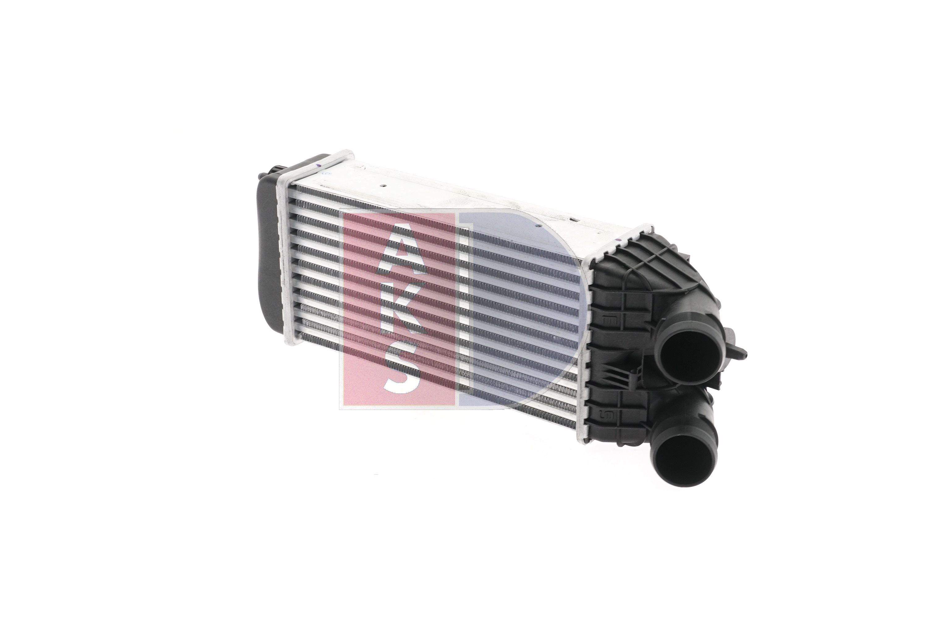 AKS DASIS 167017N: Intercooler Aluminiu, plastic