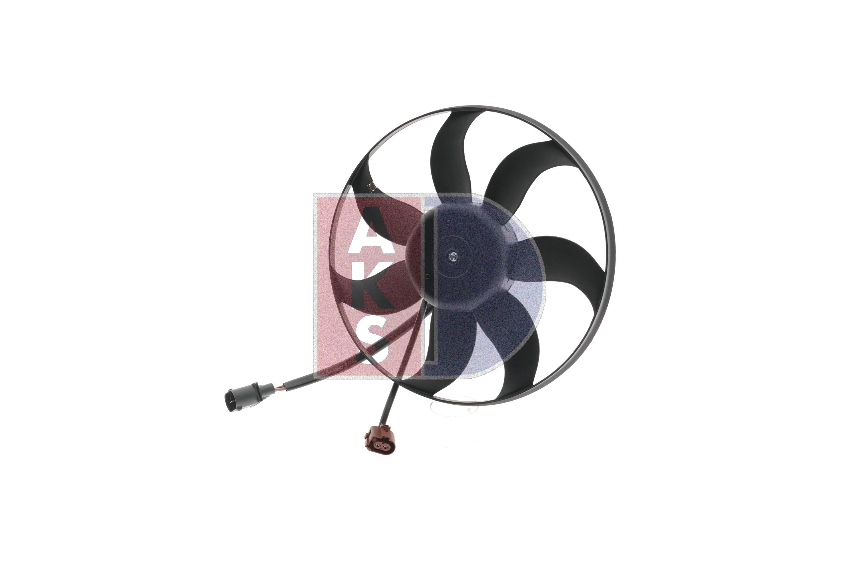 AKS DASIS 488028N: Radiaatori ventilaator 360mm, koos juhtseadmega, ilma jahutusventilaatoriraamita(lenk)