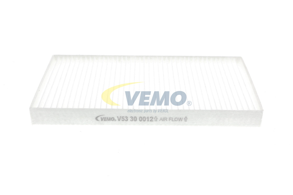 VEMO V53-30-0012: Innenraumfilter Papier, Pollenfilter Original Quality