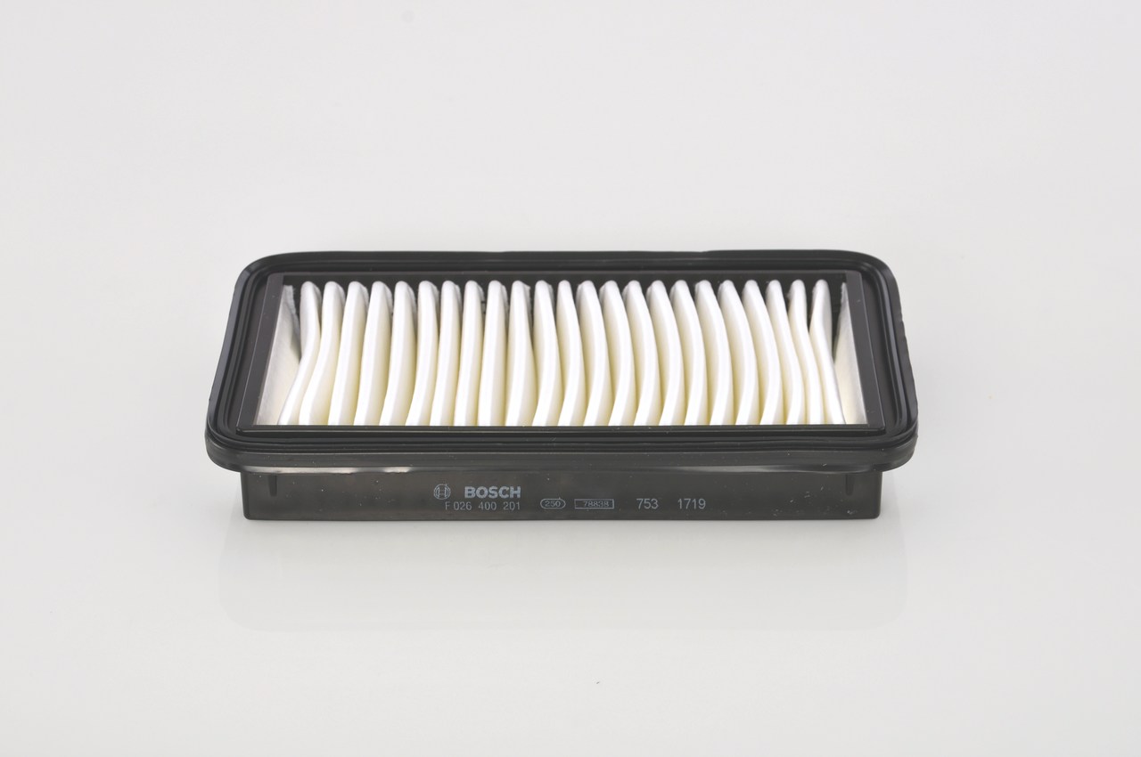 BOSCH F 026 400 201 Luftfilter SUZUKI SX4 (EY, GY) 101 HK Benzin hvad koster