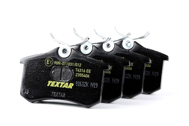 TEXTAR 2355406 Klocki hamulcowe RENAULT MEGANE 2 (BM0/1, CM0/1) 167 KM benzyna koszt