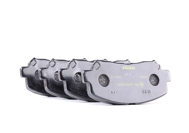 TEXTAR 2556401 Комплект спирачно феродо, дискови спирачки MAZDA CX-8 (KG) 200 K.C. дизел цена