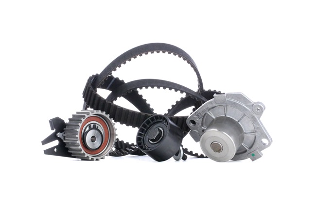 FEBI BILSTEIN 45142: Tandremssæt med vandpumpe Zähnez.: 190, Breite: 24mm, med vandpumpe