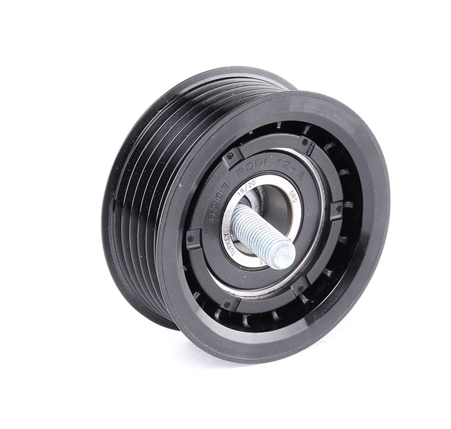 FEBI BILSTEIN 44976: Galet enrouleur de courroie d'accessoire Ø: 62mm, Ø: 62mm, avec vis