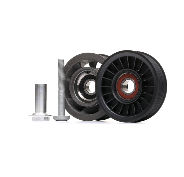FEBI BILSTEIN 44978: Vratná / vodiaca kladka rebrovaného klinového remeňa Ø: 90mm, Ø: 90mm, so skrutkou