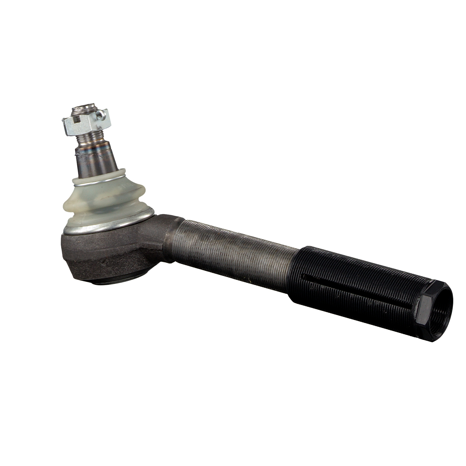 FEBI BILSTEIN 44525: Cap de bara Axa fata stanga, Axa fata dreapta, 145mm, cu manșon filetat, cu manșon, cu piuliță crenelată și șplint