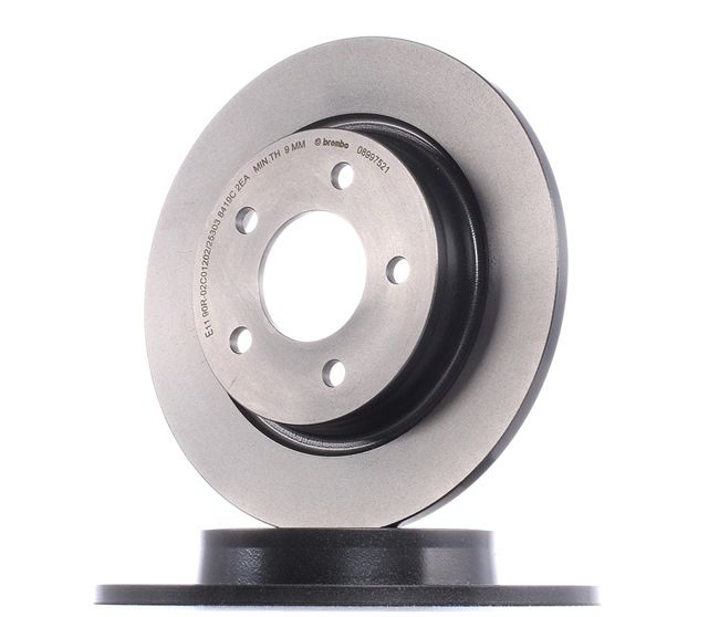 BREMBO 08.9975.21: Δισκόπλακα Ø: 280mm, πλήρες, Ø: 280mm, με επίστρωση, PRIME LINE - UV Coated