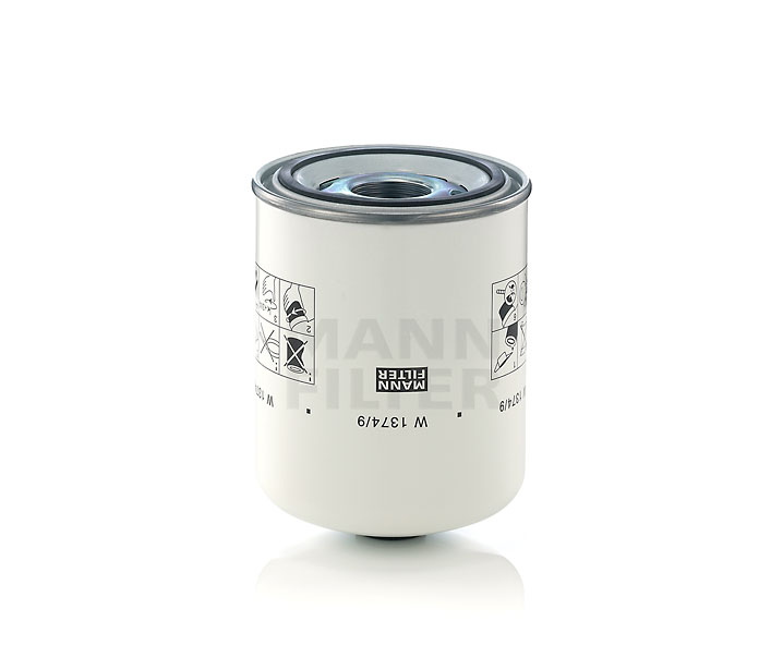MANN-FILTER W 1374/9: Filtru, sistem hidraulic primar