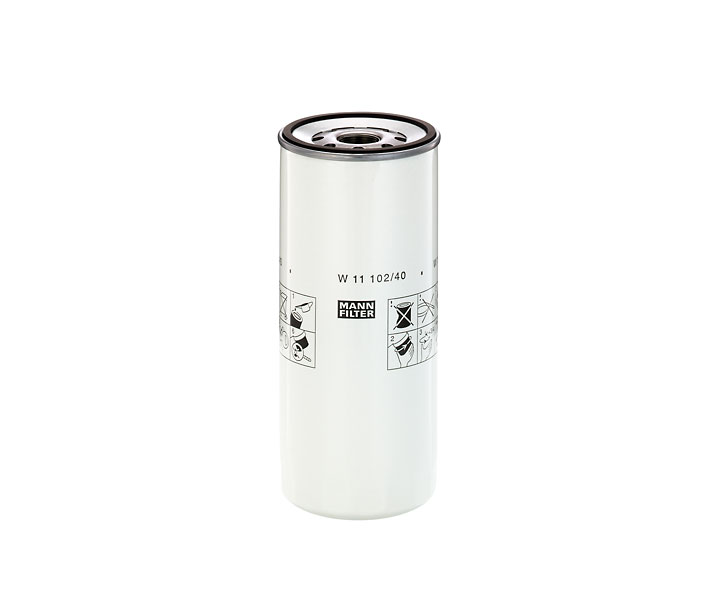 MANN-FILTER W 11 102/40: Filtr oleju z zaworem zwrotnym