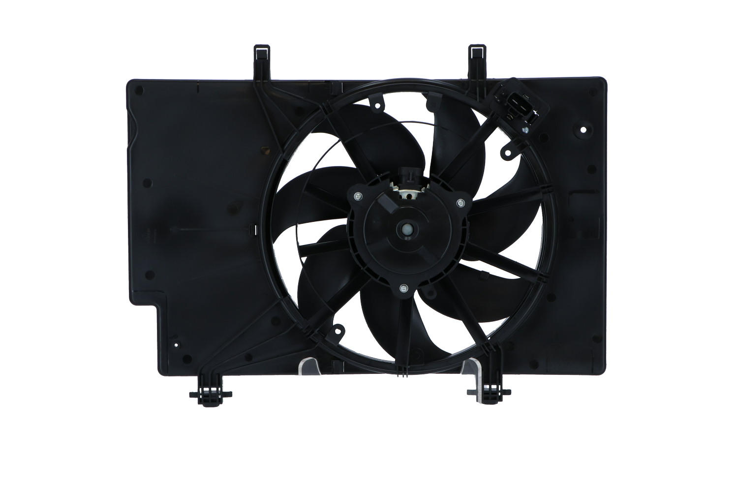 NRF 47649: Motoventilateur 345mm, avec cadre du ventilateur de radiateur (encadrement)