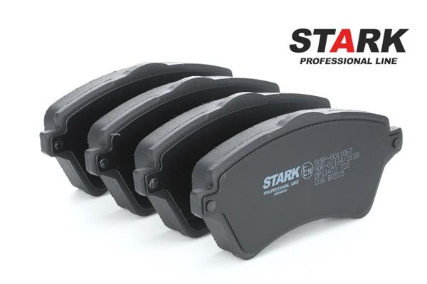 STARK SKBP-0011067: Jarrupalat, levyjarru Etuakseli, Tarvikkeilla, Huudonvaimennuspellillä