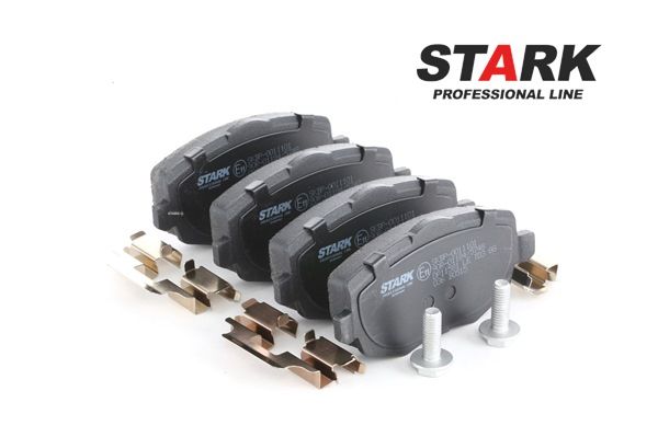 STARK SKBP-0011101 Bremsbeläge Vorderachse, mit Anti-Quietsch-Blech