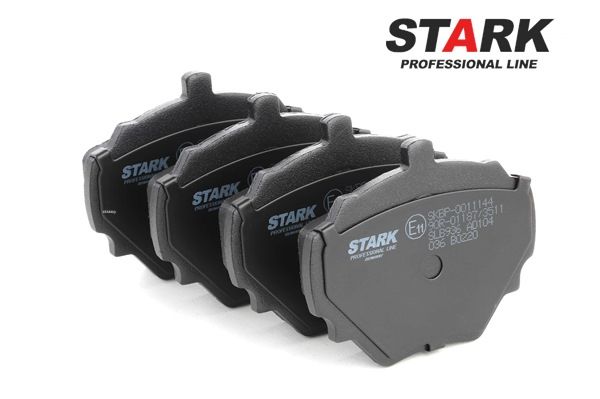 STARK SKBP-0011144: Plaquettes de frein Essieu arrière, avec instructions de montage