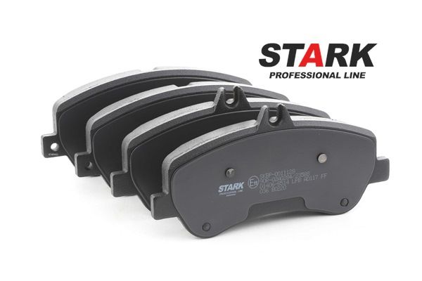 STARK SKBP-0011128: Brzdové platničky predna naprava, s proti hlukovým plechom