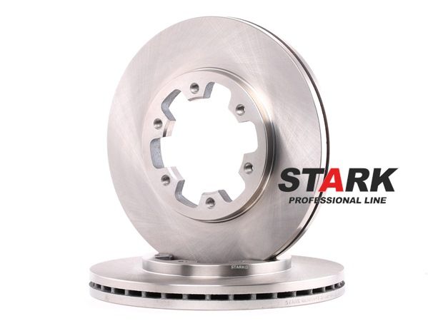 STARK SKBD-0020261: Stabdžių diskas priekinė ašis, Ø: 276,7mm, ventiliuojama, ketus, Ø: 276,7mm, nedengtas, be varžtų