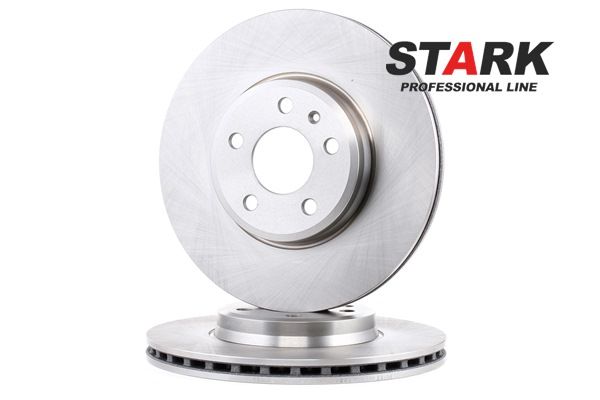 STARK SKBD-0020275: Remschijf Vooras, Ø: 314mm, Geventileerd, Gietijzer, Ø: 314mm, Geen coating, Zonder schroeven