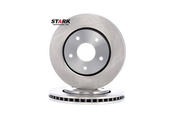 STARK SKBD-0020267: Féktárcsa elsőtengely, Ø: 301,8mm, Szellőztetett, Öntöttvas, Ø: 301,8mm, bevonat nélküli, csavarok nélkül