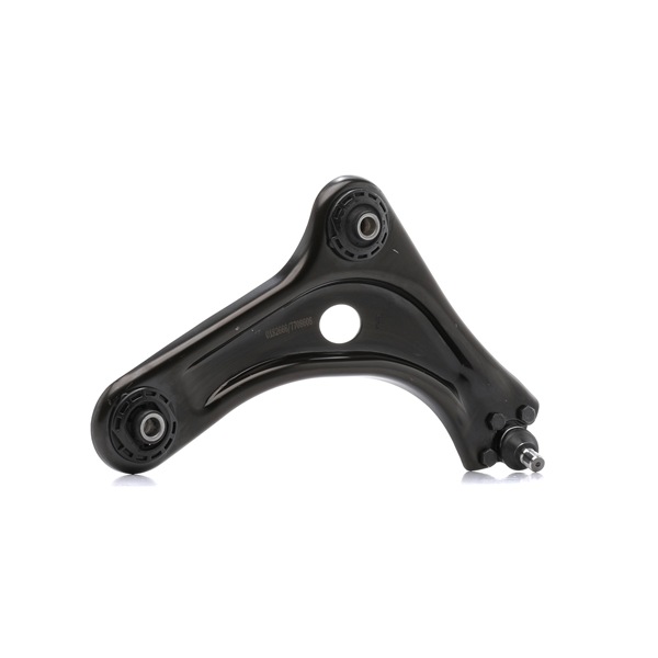 STARK SKCA-0050190: Bras de suspension Essieu avant droit, Acier, Tôle d'acier, avec rotule de suspension, avec support en caoutchouc